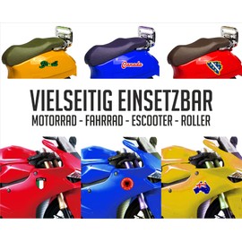 Daged Greece Sticker Card 5 Pieces – Foreign License Plate Car Motorcycle Biker Flag Vinyl KN