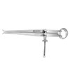 Groz 01405 12" Spring Inside Caliper, Matte Finish, with Solid