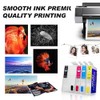 QUTHZZHY Sublimation Ink Cartridges, Empty Refillable Ink Cartridges Compatible with