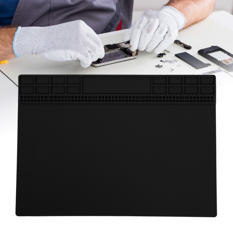 Repair Mat Heat Resistant Magnetic Silicone Computer Phone Solder Station