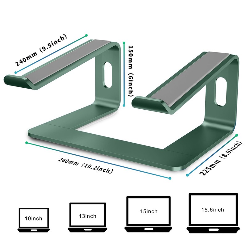 Orionstar Laptop Stand Portable Aluminum Laptop Riser Compatible with Apple