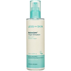 [Vegan Beauty] Holika Holika Less On Skin Balancing Vegan Cica Emulsion, 150ml, 1 piece / [비건뷰티] 홀리카홀리카 레스온스킨 밸런시즘 비건 시카 에멀젼, 150ml, 1개