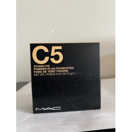 M·A·C MAC Studio Fix Powder Plus Foundation, 15g, Full Size, New, Shade: C5