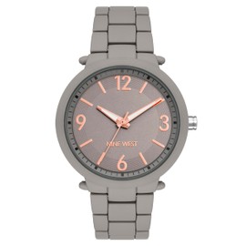 Nine West Women's Rubberized Bracelet Watch