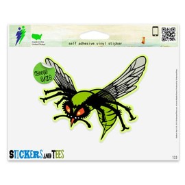 Green Hornet Vinyl Car Bumper Window Sticker 3" x 2"