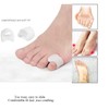 Yimanduo 10 Pcs Pinky Toe Splint, Gel Toe Separators, Little