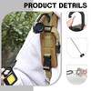 XOXVURI Heavy Duty Retractable Key Fob, 2pcs Retractable Key Chain,