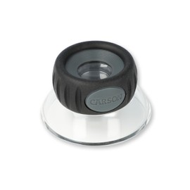 Carson LumiLoupe Plus 17.5x Power Focusing Stand Loupe Magnifier (LO-15)