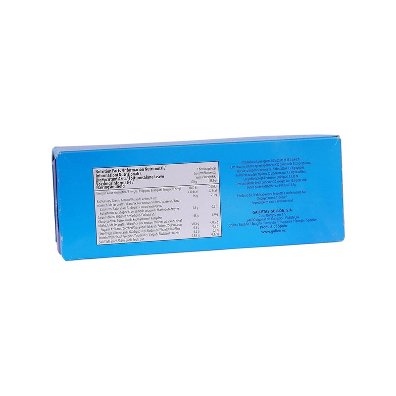 Gullon Sugar Free Digestive Cookie 400g (Pack of 4)