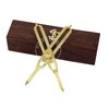 Humaira Nautical 6 Inches Nautical Professional Brass Straight Pattern Divider