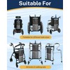 Oxygen Tank Holder for Wheelchairs, Walkers & Scooters - Reflective