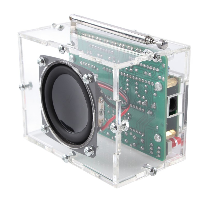 DIY FM Radio 87 To 108MHz LCD Display Digital Radio
