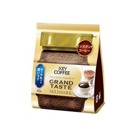Key Coffee Instant Coffee Grand Taste Mild Dark Bag 80g