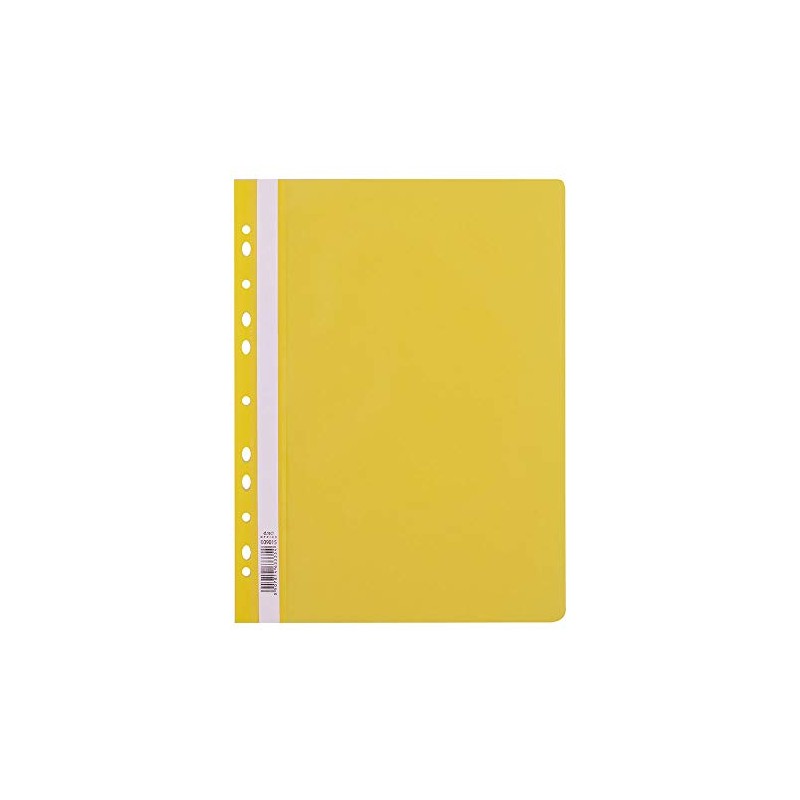D.RECT Lux PP File Folder A4 with Perforation Strong Polypropylene