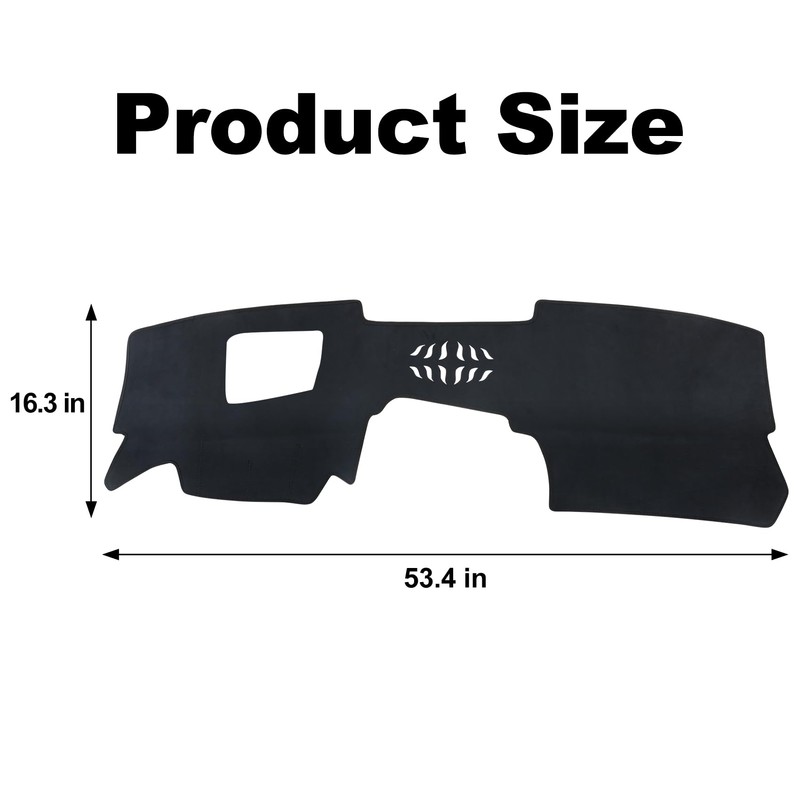 Hugeek Dashboard Cover Mat for Mazda 2020-2025 2026 CX-30 CX30