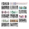 THE9SHOP Juego De 8 Placas De Sellos Uñas Diy, 1
