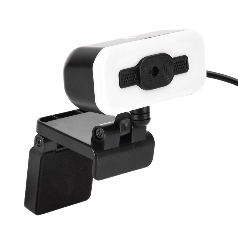 2K Web Camera Automatic Focusing 1080p with LED Light Computer