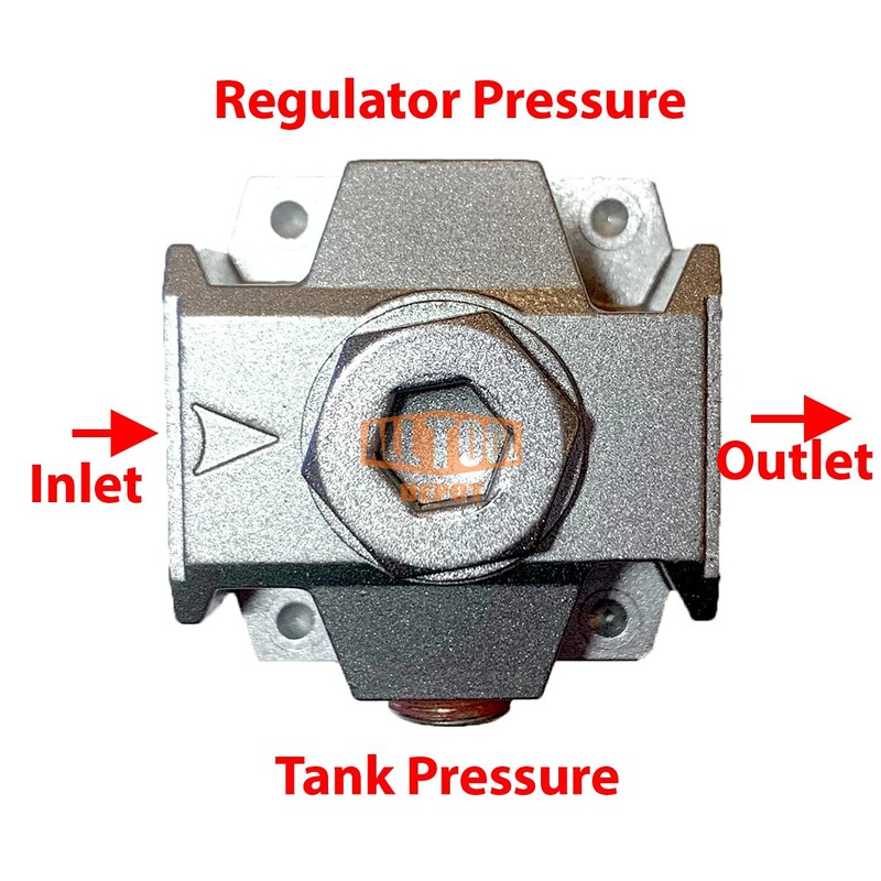 All Tool Depot Universal Air Regulator SPECIAL DESIGN for check