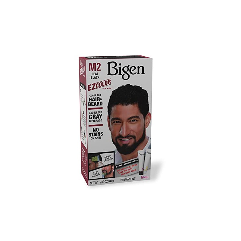 M2 Bigen EZ Color for Men Real Black - 3