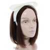 Motique Accessories Elegant Large Velvet Bow Headband - White