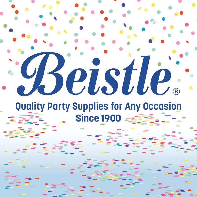 Beistle Disco Tablecover, 54” x 108” – Plastic Table Cloth,