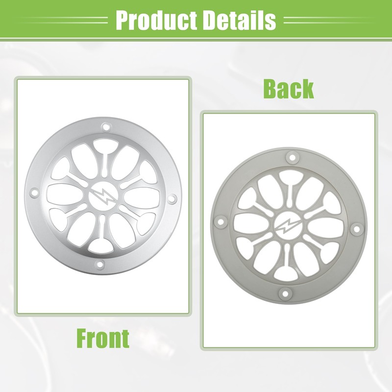 A ABSOPRO 4" Car Speaker Grille Cover Round with Screws