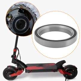 LT Easiyl 2pcs Electric Bicycle Tapered Bearing Deep Groove Ball Bearing 30.15x41x6.5mm 45 ° Double Sealed Chrome Steel Compatible with KUGOO G2