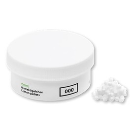Coltene 210000 ROEKO Cotton Pellets, Size 000