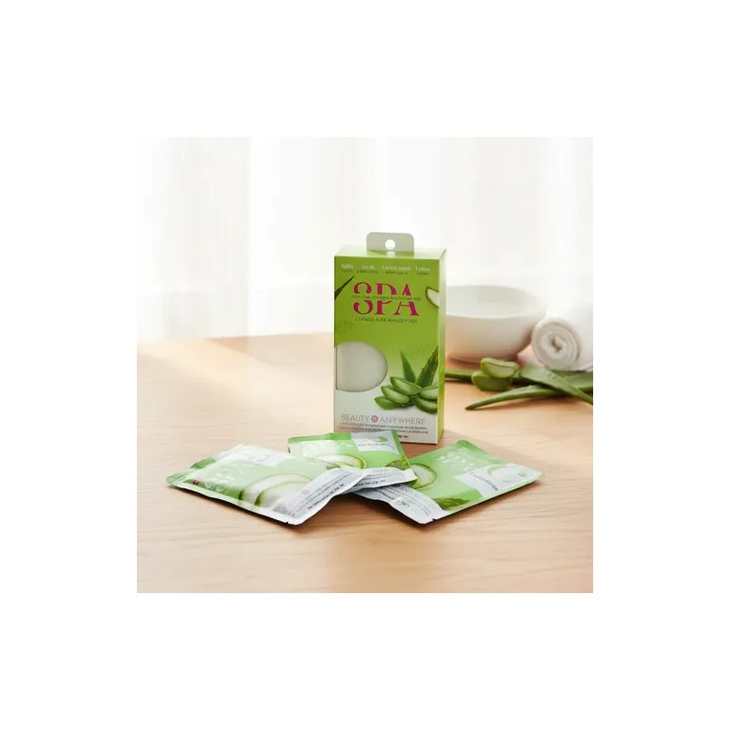Kit Spa Sales Y Crema Hidratante Mani Y Pedi ,