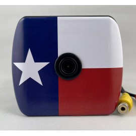 HitchVision Hitch Backup Camera Texas Flag Hummer H2 H3 Truck Jeep Wrangler GM Ford F150 Ram