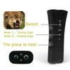 Dog Barking Control Device Portable Double Head LED Flashlight Ultrasonic