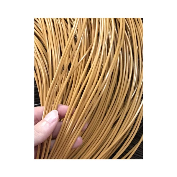 Round Plastic Rattan 2.5mm Plastic Wicker Round Faux Rattan for