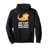 Just a Boy Who Loves Bearded Dragons Pullover Hoodie