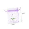 ULTECHNOVO 50pcs Lavender Sachet Bags Empty Drawstring Mesh Pouches for
