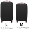 Miss-shop Suitcase Cover Elastic Waterproof Dustproof Suitcase Bag for 22-24