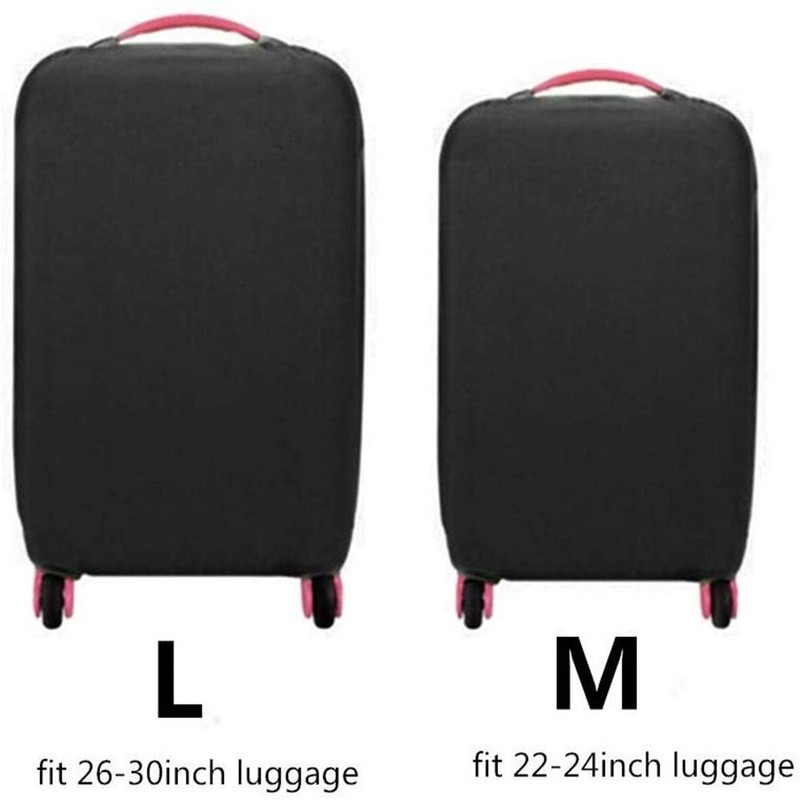 Miss-shop Suitcase Cover Elastic Waterproof Dustproof Suitcase Bag for 22-24