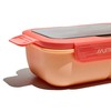 Muitomas, Lunchbox 1100 ml, Lunchbox mit Besteck und drei Innenfächern,