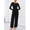 PRETTYGARDEN One Piece Jumpsuits for Women Dressy Casual Long Sleeve