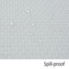 maxmill Round Weaved Texture Design Tablecloth Spill-Proof Wrinkle Free Soft