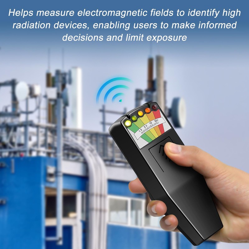 Portable Radiation Detector, K2 EMF Meter, Handheld Radiation Meter Electromagnetic