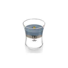 Woodwick Uncharted Waters Medium Hourglass Trilogy Candle