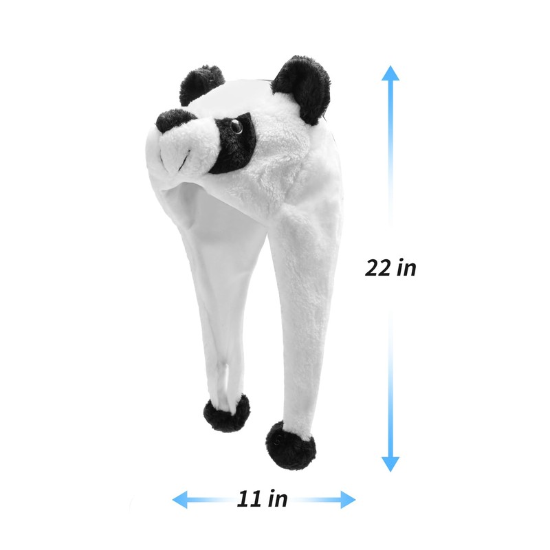 Glamexx24 Plush Animal Ear Hat Costume Carnival Cap Penguin Tiger