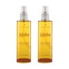 LIV NATURAL Set de 2 Aceite de Jojoba orgánico LIV