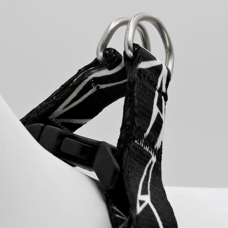 MORSO® MINI Adjustable Harness for Small Dogs, Black, XXS