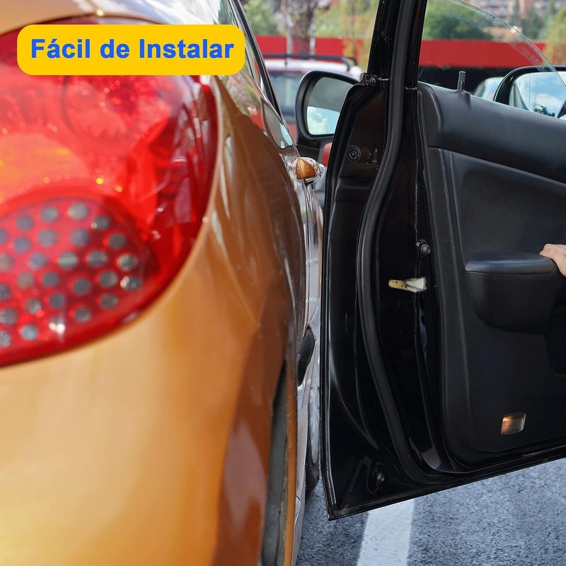 Protector de Borde de Puerta de Coche, con Raspador, Protector