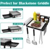 EasiBBQ Side Shelf for Blackstone 17" 22" 28" Griddle, Griddle