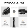 0.3-6.5mm Keyless Drill Chuck Conversion Tool Adapter, Mellbree Drill Chuck