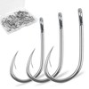 Live Bait Fishing Hooks Saltwater,45pcs Catfish Circle Hooks Stainless Steel