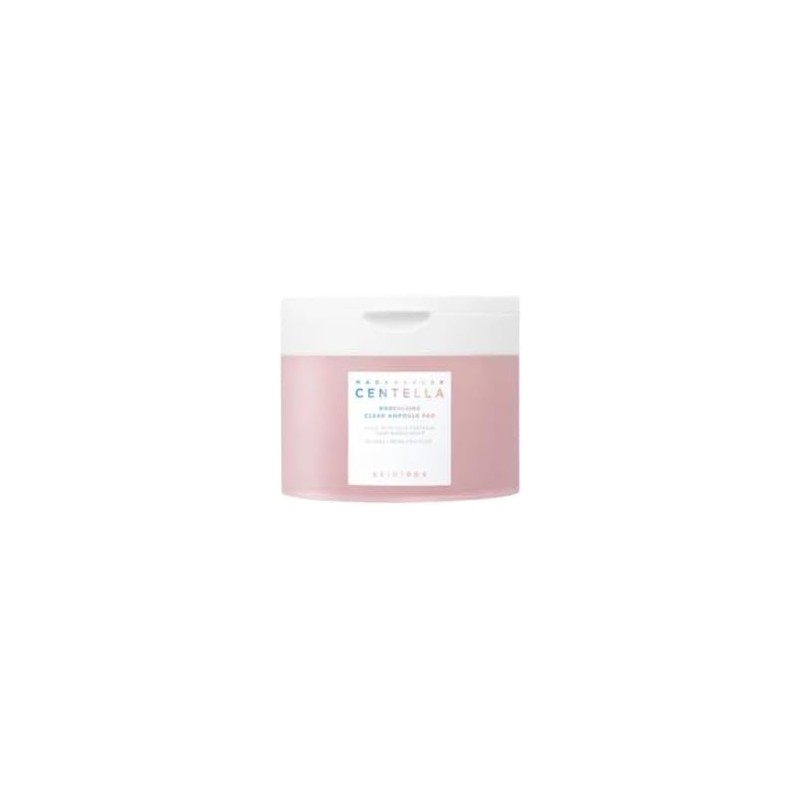 Skin1004 Madagascar Centella Poremizing Clear Ampoule Pad, Minimizador de Poros,