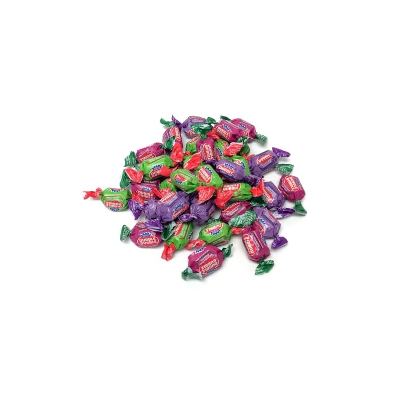 Bubble Dubble - Delicious Assorted Flavor Wrapped Bubble Gum 1.3